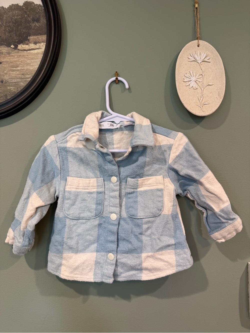 ZARA flannel jacket